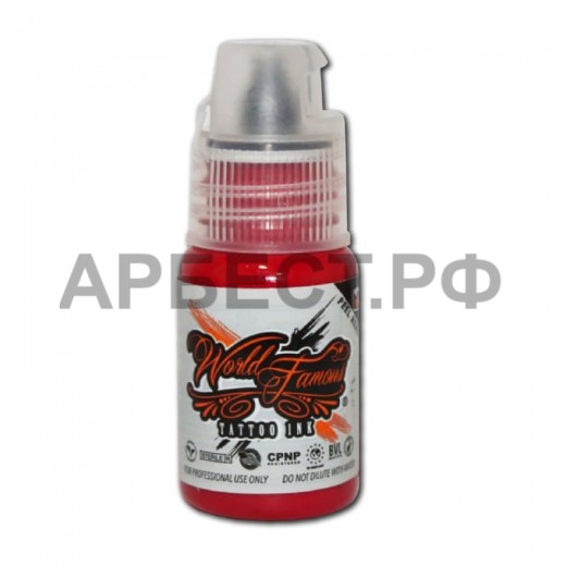  Пигмент World Famous Tattoo INK "Sailor Jerry Red" 15ml